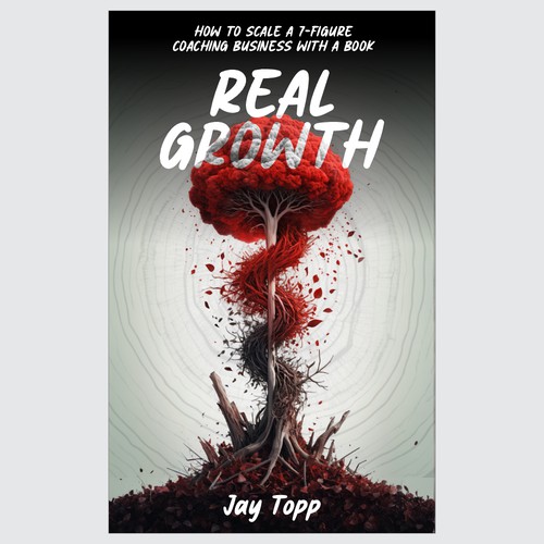 Real Growth (artistic book cover)