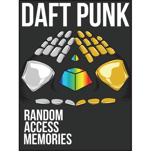 99designs community contest: create a Daft Punk concert poster