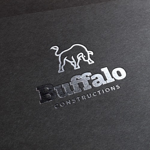 Logo design for “Buffalo Constructions”
