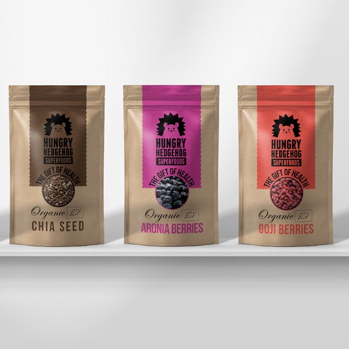 Packaging design for superfoods