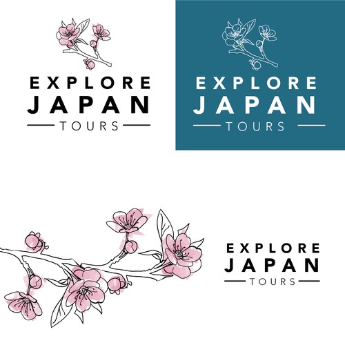 Logo for travel company