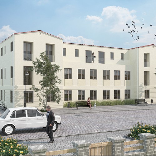 3D modeling of building facade