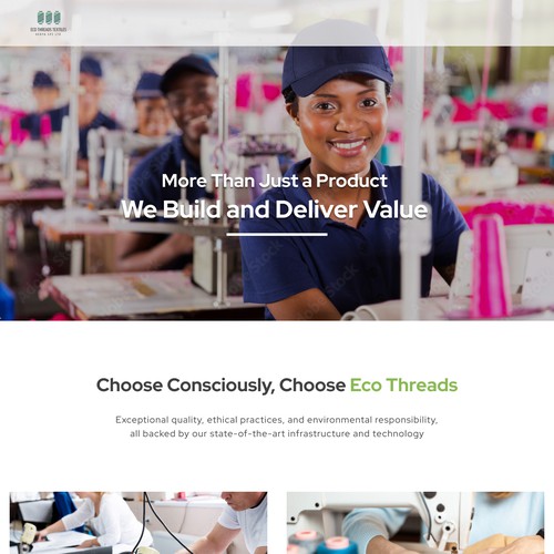 Garmen Factory Web Design