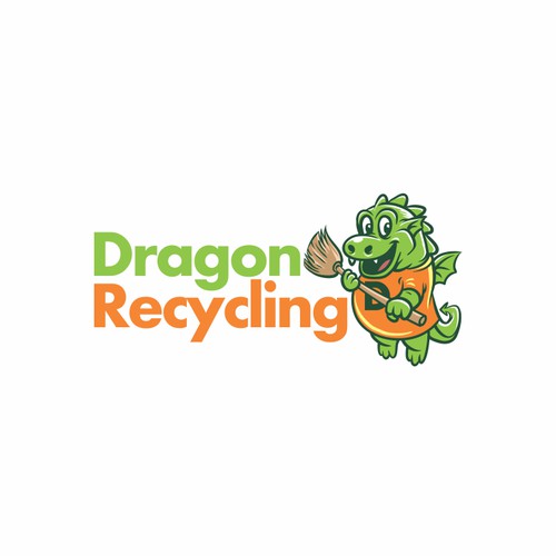 Logo design for Dragon Recycling