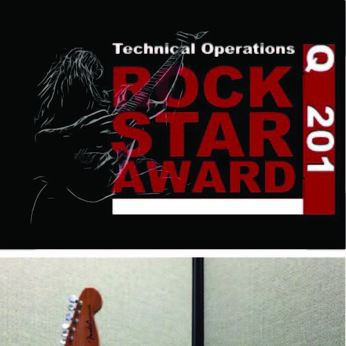 Design for rockstar award