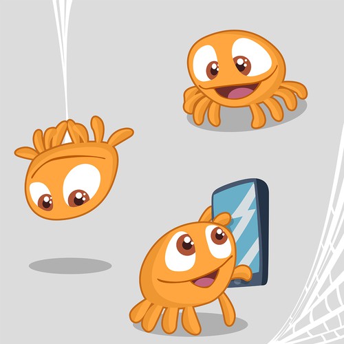 Spider mascot design