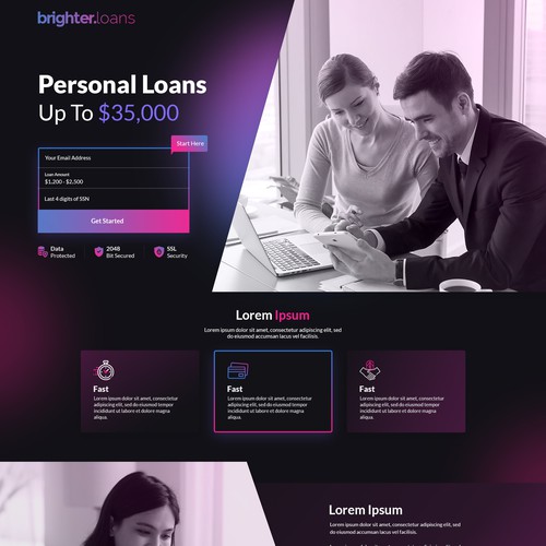 Personal loan design