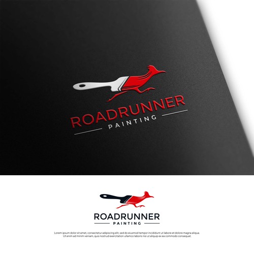 Roadrunner painting