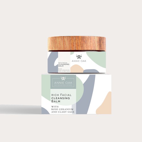 Label design for skincare product