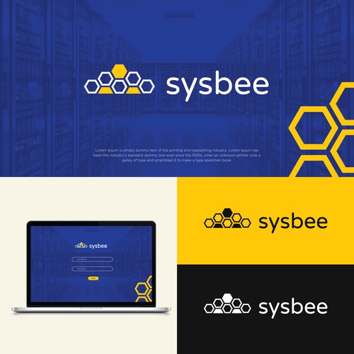 sysbee logo design