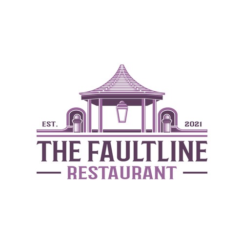LOGO THE FAULTLINE RESTAURANT