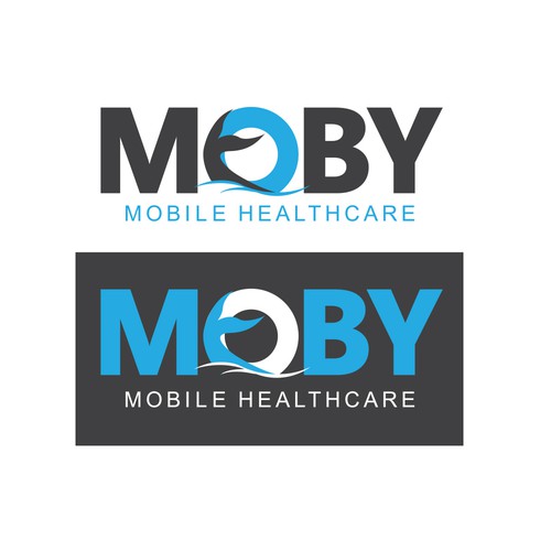 Logo concept for mobile healthcare solutions