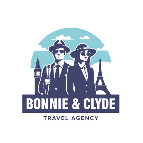 A logo for families/people that love to travel. Open to the bandit/gangster vibe.