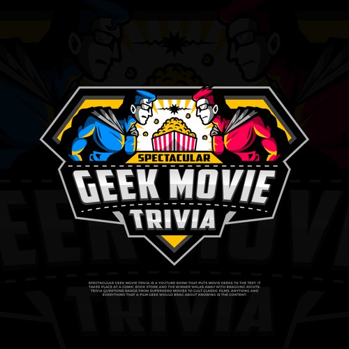 Logo for a Geeky Film Trivia Show!