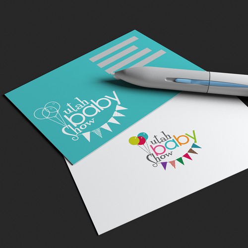 Create a brand identity pack for the Utah Baby Show!