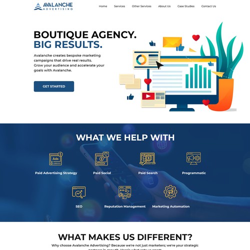 Website design