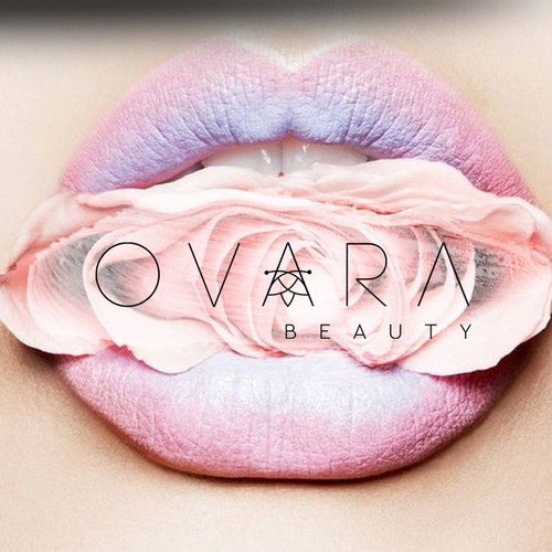 Ovara beauty logo design