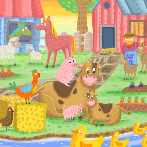 Design Design a New Farmyard Jigsaw Puzzle