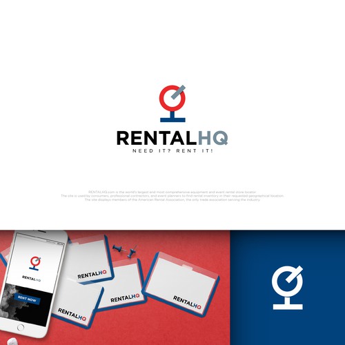 RentalHQ Logo Design