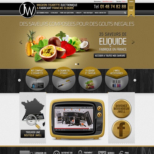 UPGRADE J WELL website with your creativity - 2 pages needed!