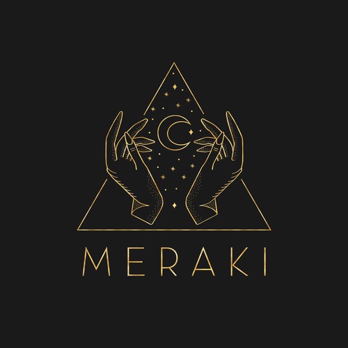Logo Design for Techno Music Lovers - MERAKI