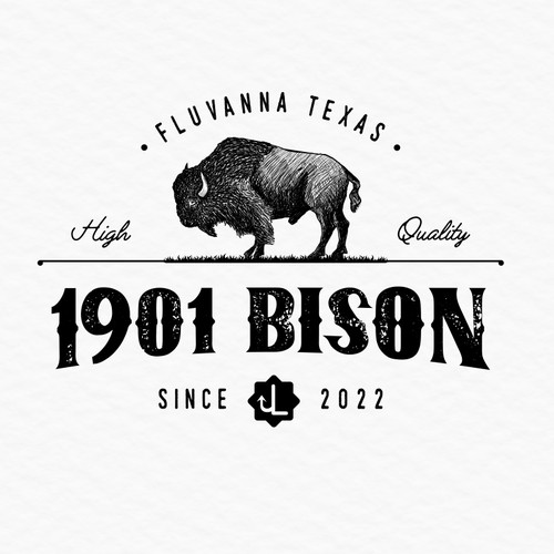 1901 bison