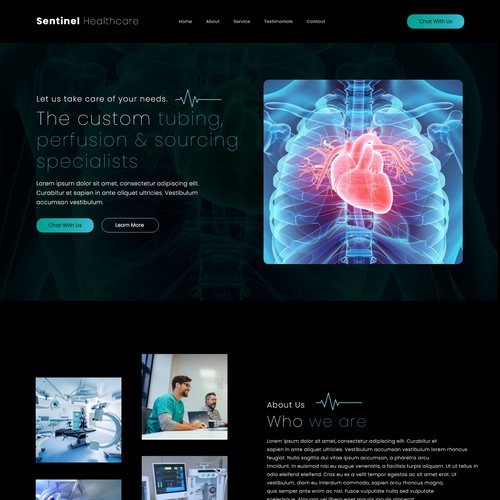 Healthcare Website Design