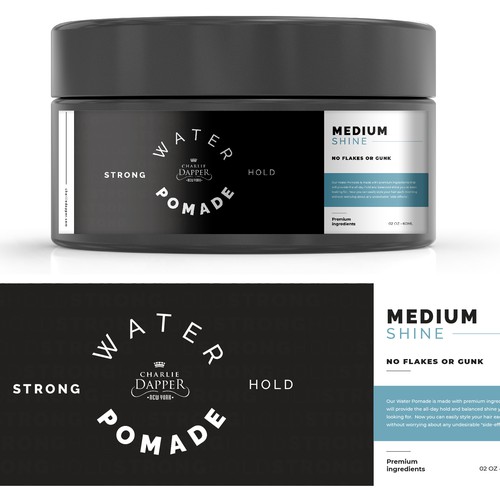 water pomade packing