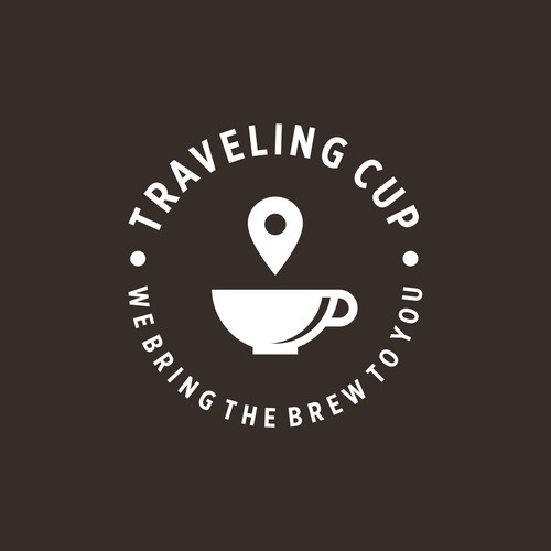 NEW - We bring the brew to you! The Traveling Cup Gourmet Coffee Trucks needs a cool new look!