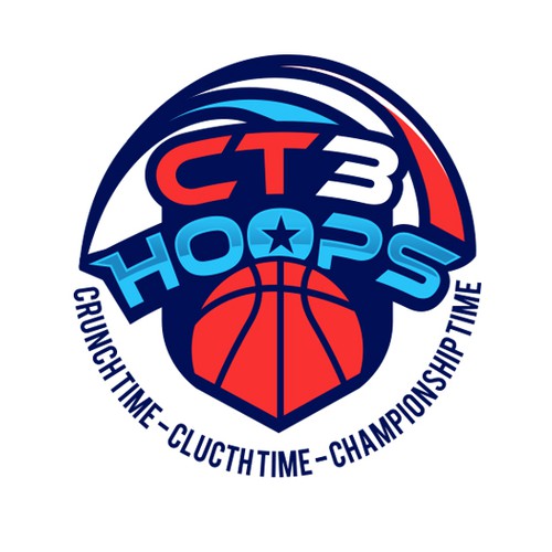 Modern logo for Basketball event company