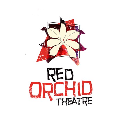 Red Orchid theatre logo design