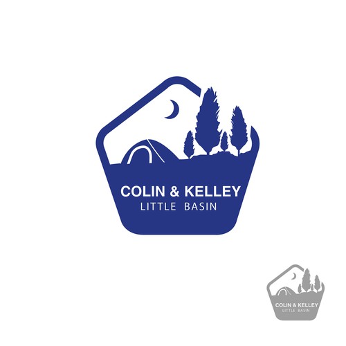 Colin & Kelly badge design