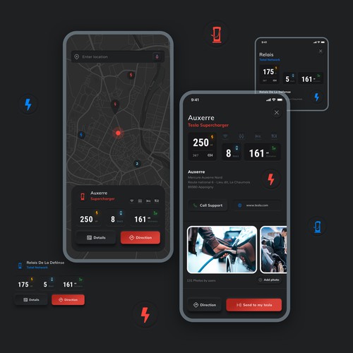 Car charging station locator