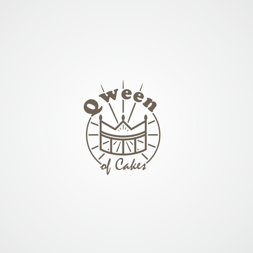 logo for cake providers in the shape of a crown
