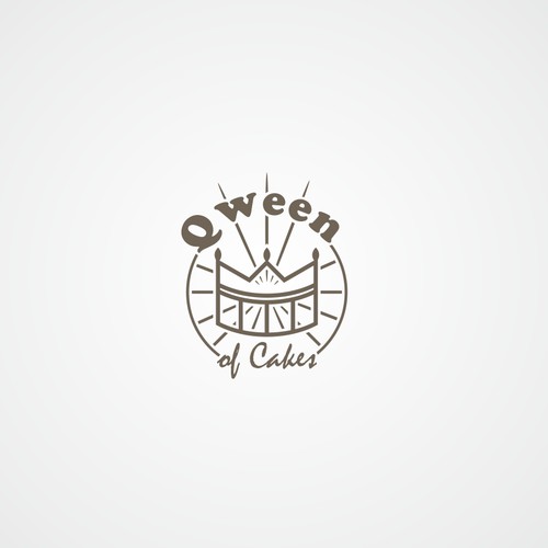 logo for cake providers in the shape of a crown