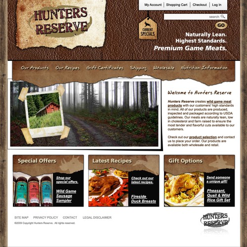 Premium meats eCommerce site needs a PREMIUM design