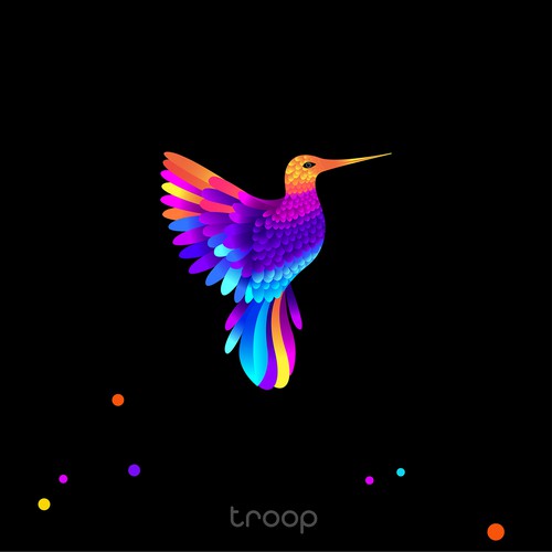 Abstract Bird logo
