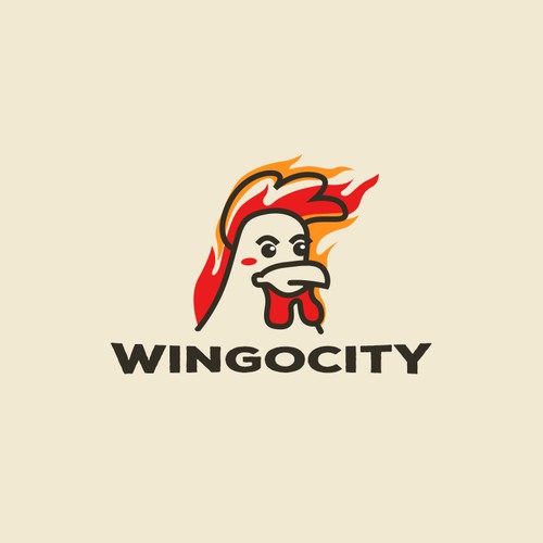 Logo for chicken wings restau