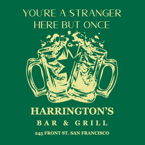 Harrington’s t-shirt concept