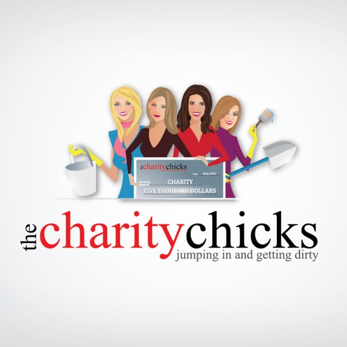 Help The Charity Chicks with a new logo