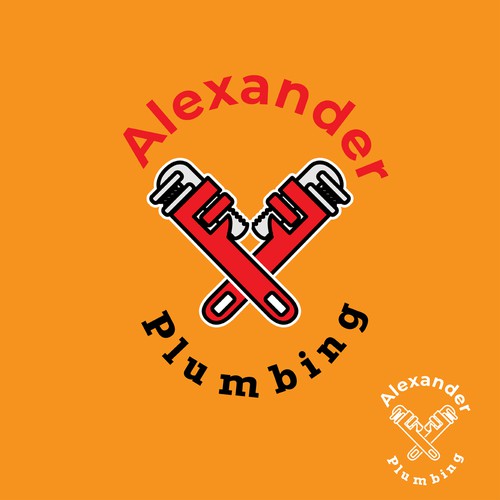 Logo Design Entry for Alexander Plumbing