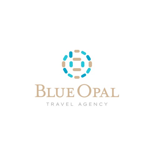 Logo for a luxury travel agency