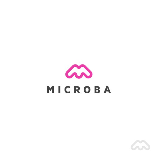 Logo concept for Microba.