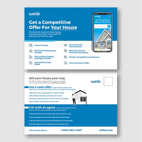 SellFast – Competitive Cash Offer Real Estate Flyer