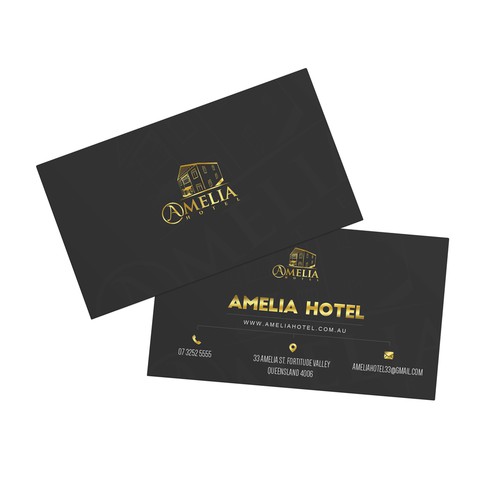 Amelia Hotel - Business Card