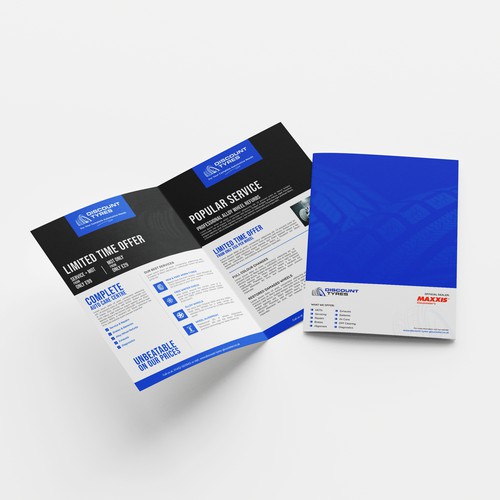A5 Bi-fold Brochure — Discount Tyres