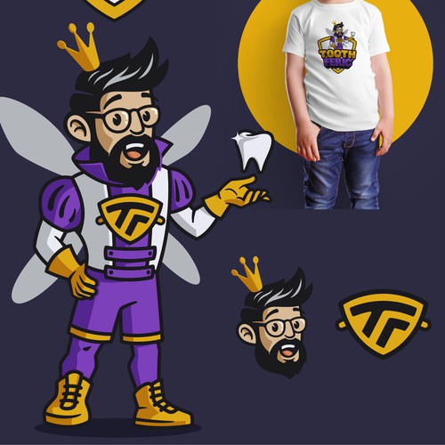 fairy logo character