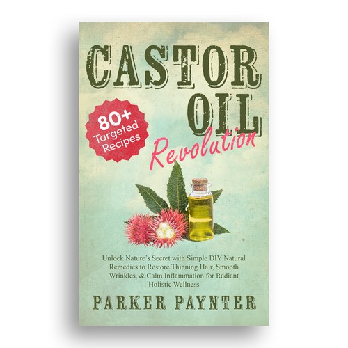 Book Cover Design Concept for "Castor Oil Revolution""