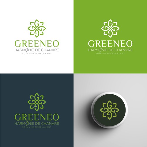 Logo for GREENEO (product range HARMONIE DE CHANVRE)