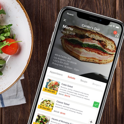 Cool Mobile app for Food ordering